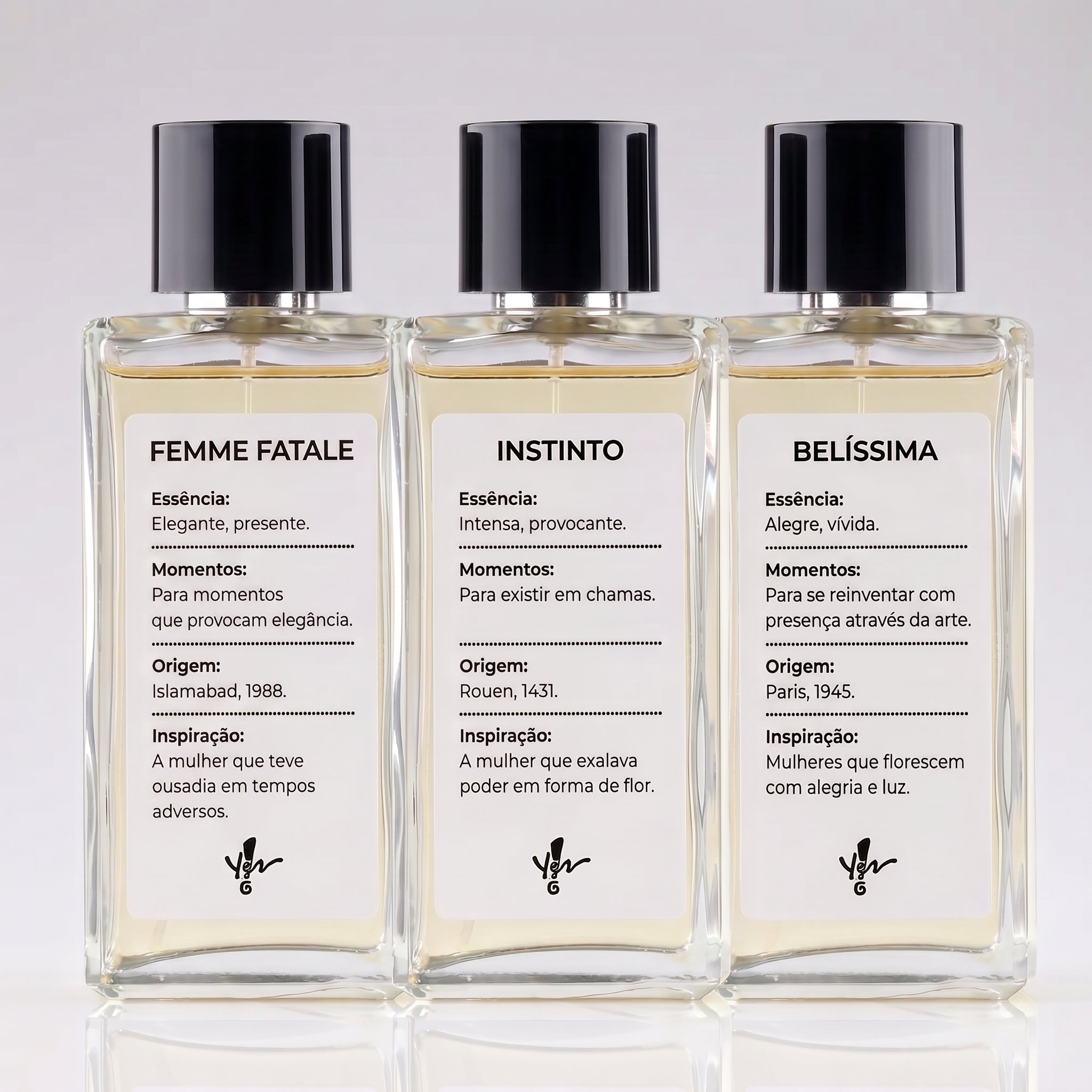 Kit 01 - Femme Fatale + Instinto + Belíssima