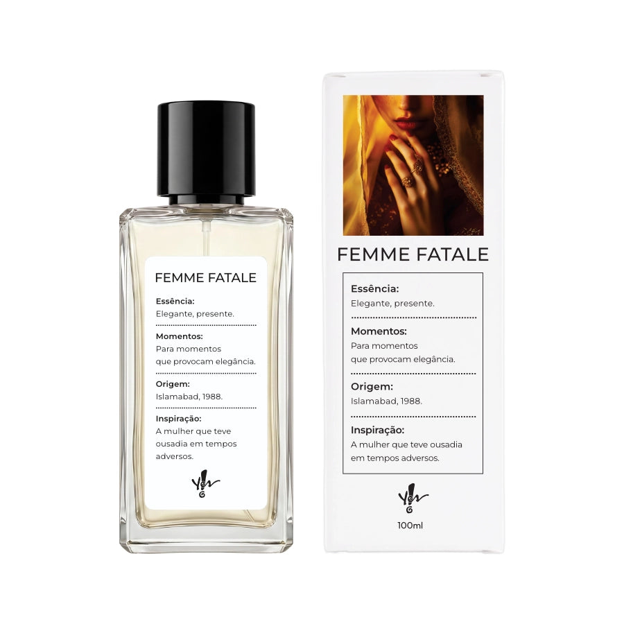 FEMME FATALE 100ml - LINHA MEMÓRIAS