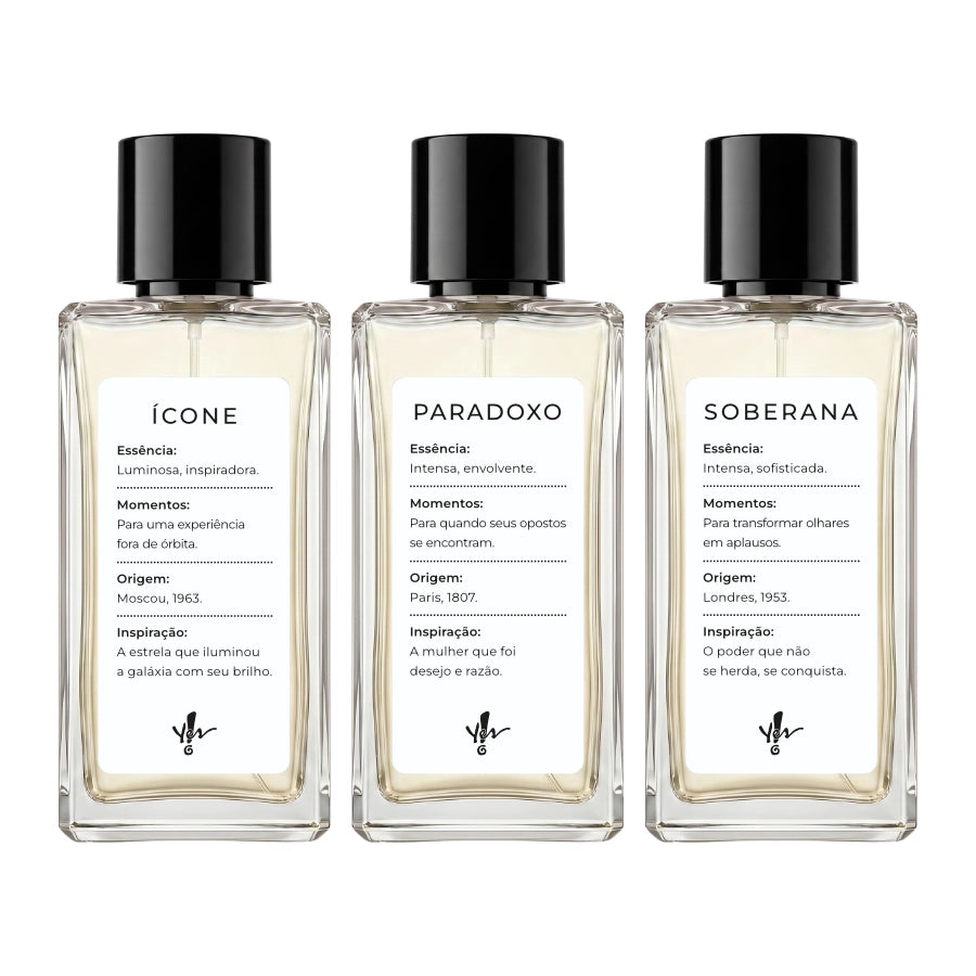 Kit 05 - Paradoxo + Ícone + Soberana
