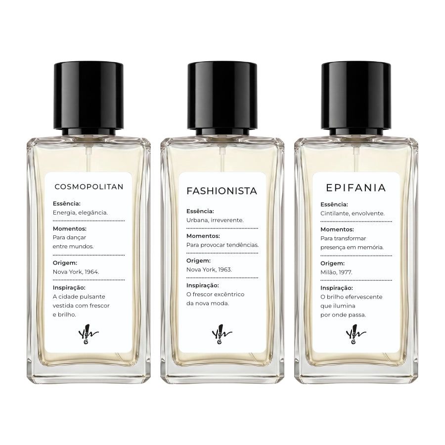Kit 06 - Epifania + Cosmopolitan + Fashionista