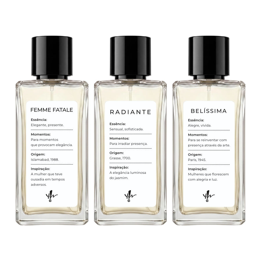 Kit 07 - Femme Fatale + Radiante + Belíssima