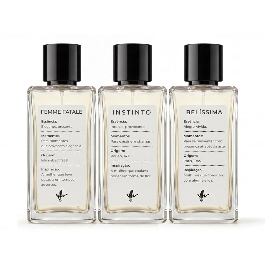Kit 01 - Femme Fatale + Instinto + Belíssima
