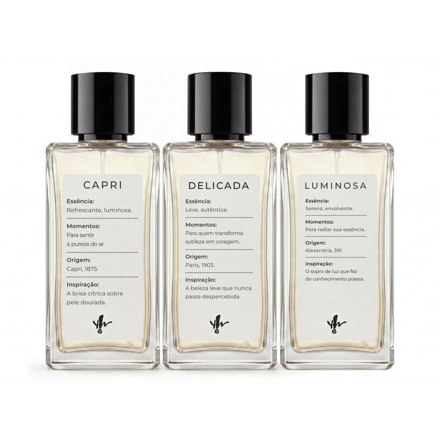 Kit 10 - Capri + Delicada + Luminosa