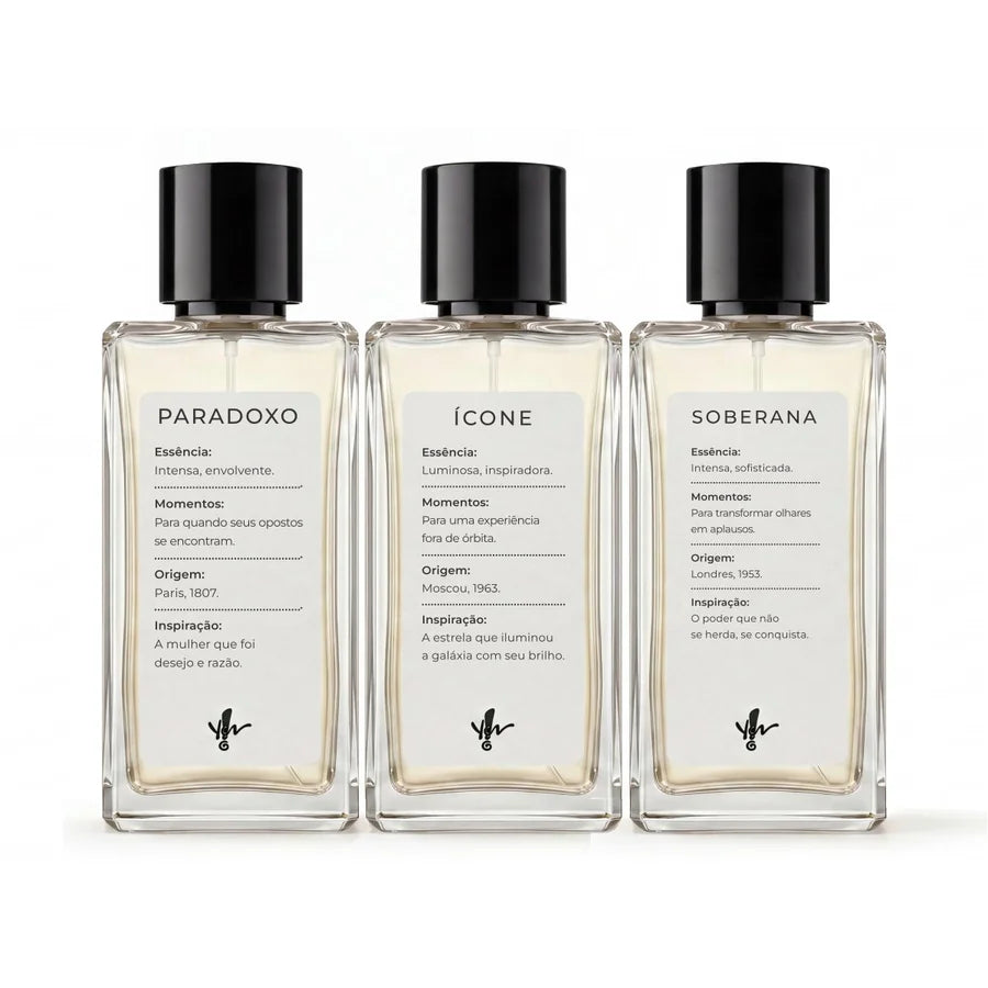 Kit 05 - Paradoxo + Ícone + Soberana