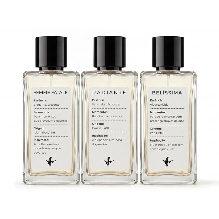 Kit 07 - Femme Fatale + Radiante + Belíssima